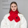 Winter Heating Scarf For Women Men Temperature Scarf 3 Gears Adjustable USB Charging Heat Control Neck Warmer Washed Directly