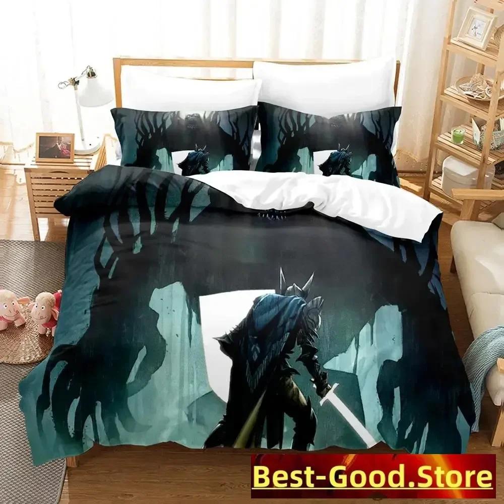 Dragon Age Dreadwolf Bedding Set Printed Duvet Cover Pillowcase Single Double Queen Super King Size Sets