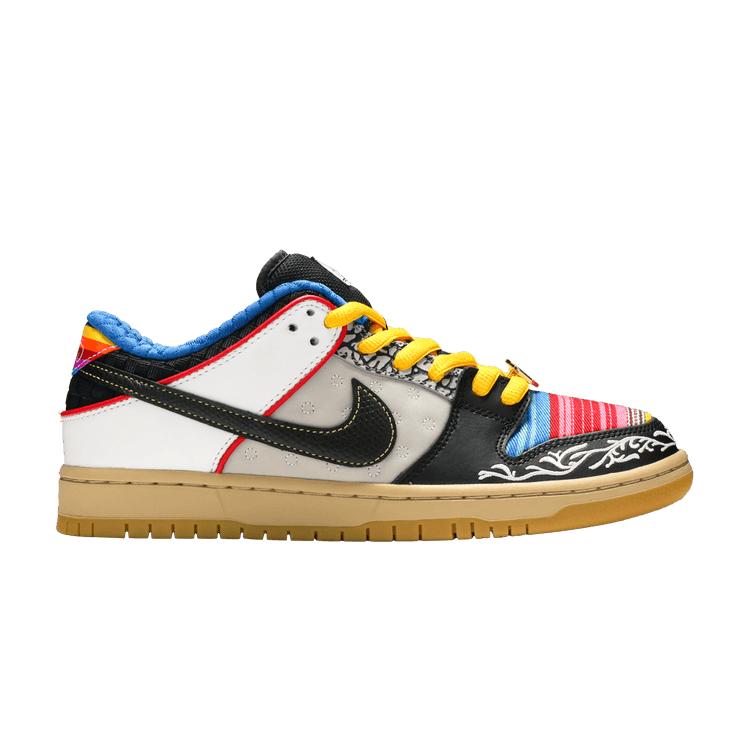 Nike Dunk Low SB What The Paul Unisex Sneakers Multi-Color CZ2239-600