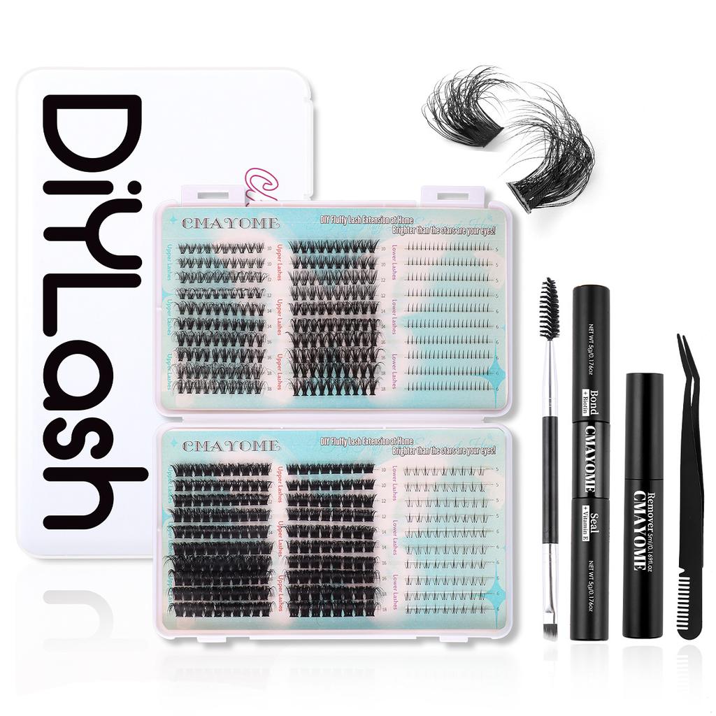 Diy Single Tuft Hair Mix And Match Eyelash Book Fairy Lower Eyelashes Natural Thick D Song Segmented False Eyelashes