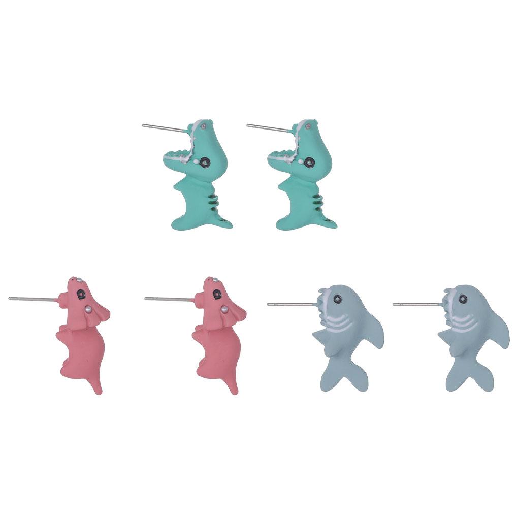 Unique Animals Shape Women S Stud Earrings Trendy And Cute Bite Earring Puppy Whale Bite Earrings