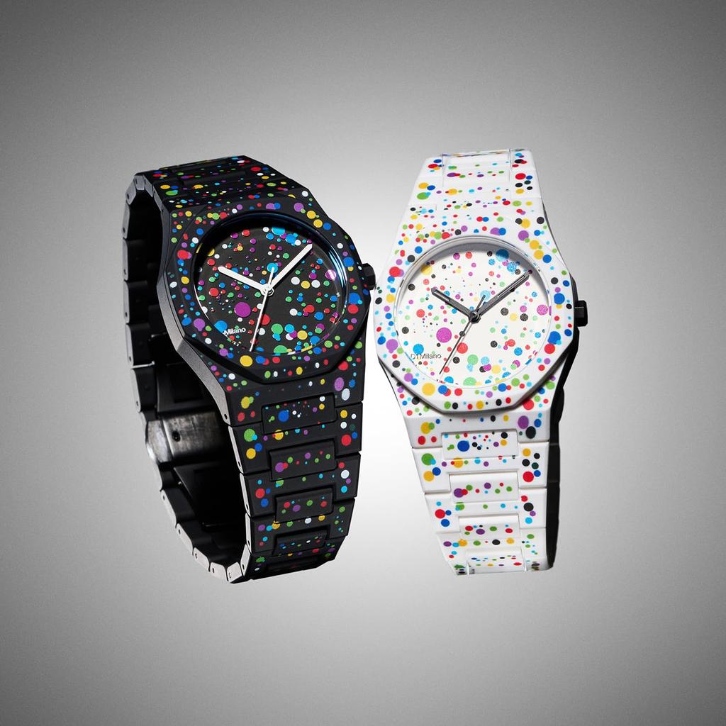 Authorized Distributor [D1 MILANO] D1 Milano Men's and Women's Watch PCBU11 Polycarbonate Dot 01 37mm