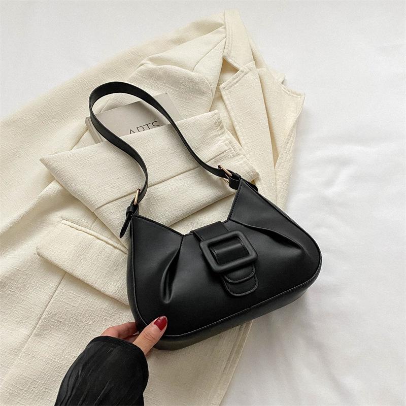 Simple And Chic Women's Shoulder Bag For Autumn Stylish And Versatile Underarm Bag