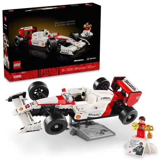 

LEGO Icons 10330 McLaren MP4/4 и Айртон Сенна