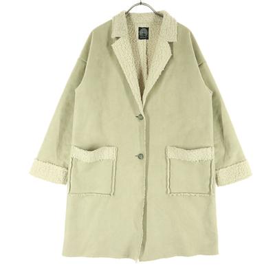 Manteau manches longues ScoLar M Ivoire Femme Occasion