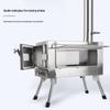 Oeny Foldable Outdoor Tent Stove with Large View Window