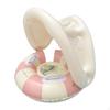 Inflatable Swimming Ring Gift for Kids PVC Swim Tube Beach Vacation Lake Blue