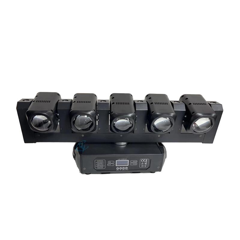 

5*40 Вт RGBW Светодиодный Вращающийся Луч Заливка Стробоскоп Сценический Световой Эффект DMX Свет для Диджея Концерт Мероприятие Шоу Сцена Вечеринка EU Plug чёрный