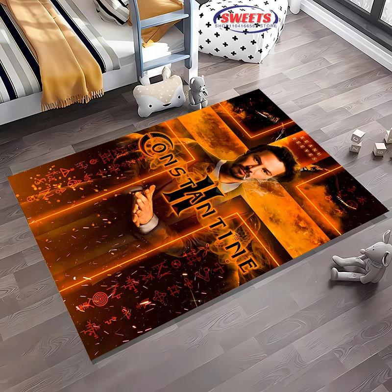 DC Constantine Large Area Carpet, Living Room and Bedroom Household Items, Kid's Room Sofa Mat, Doormat Floor Anti-slip Rug,Gift