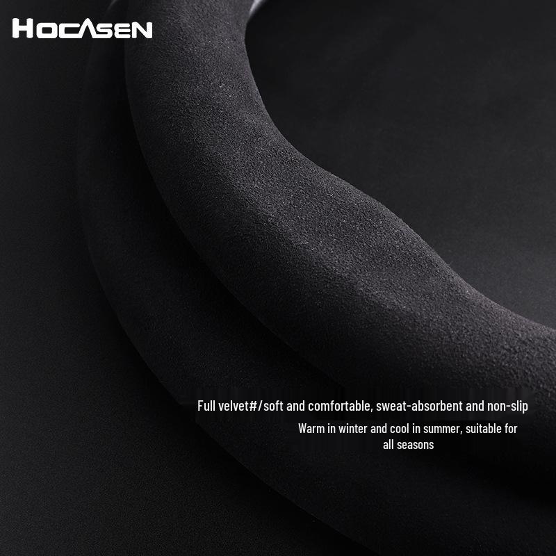 Suede Steering Wheel Cover for Roewe RX5, I5, 350, 550, I6 Plus, RX3, Ei6, 750, 360, Ei5