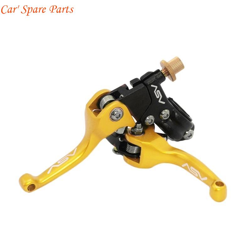 

Y4UA ATV Handle Brake Handle Clutch 7/8 22mm Levers Horn for CRF KLX золотой