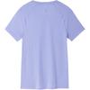 Anta Running Series Solid Color Raglan Sports Casual Short Sleeve T-Shirt Women Tops Light-Purple 162325106-2