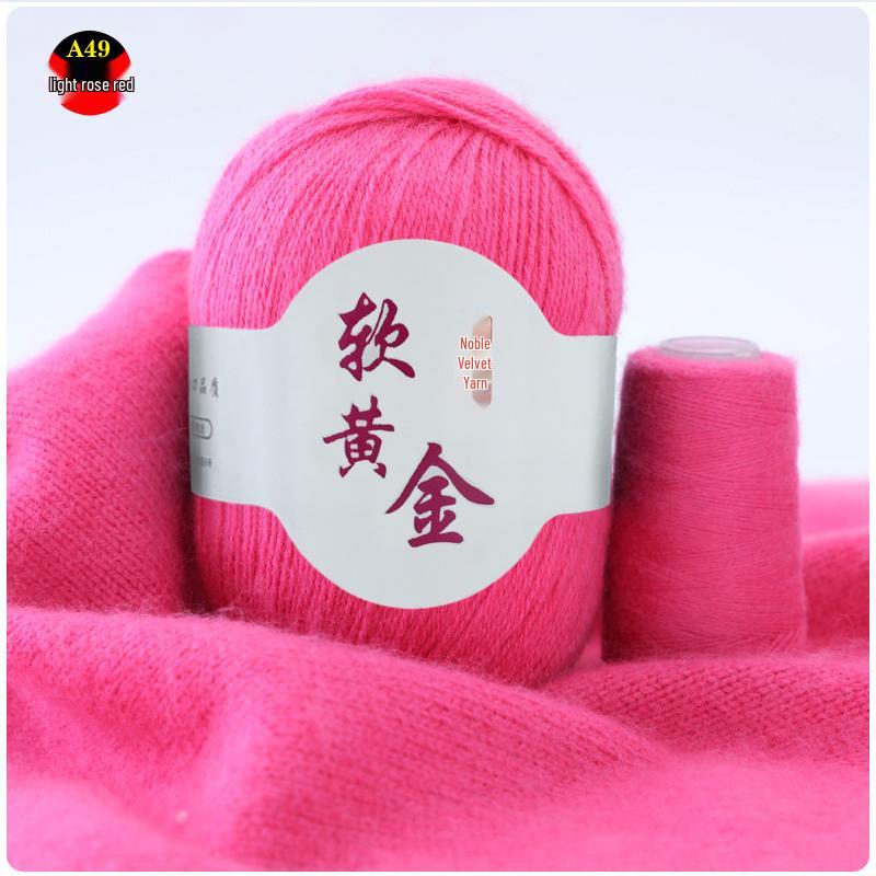 Buy One or Two Skeins, Get One or Two Free: Cashmere Hand-knitting Yarn, Three-ply Medium-thick Wool Yarn for Scarves.