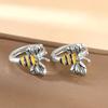 European and American bee earrings, cute temperament dripping oil jewelry, geometric delicacy, cute animal earrings
