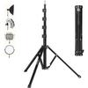 TARION Lampe Trépied Aluminium Trépied Lumière Trépied Charge 8kg Pour Studio Photographie Extérieure Anneau Lumière Flash Light