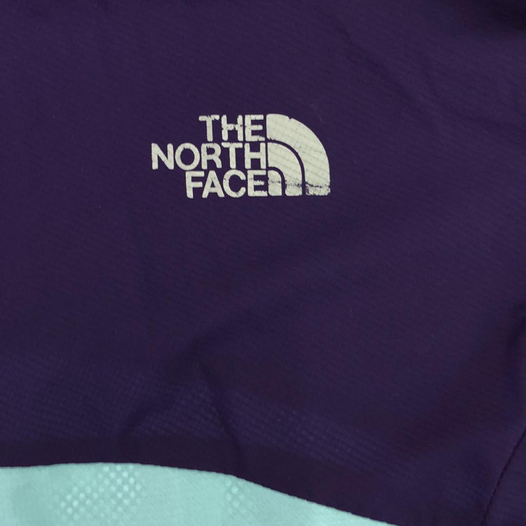 THE NORTH FACE Logo print Swallowtail Hoodie Nylon jacket Women Used
