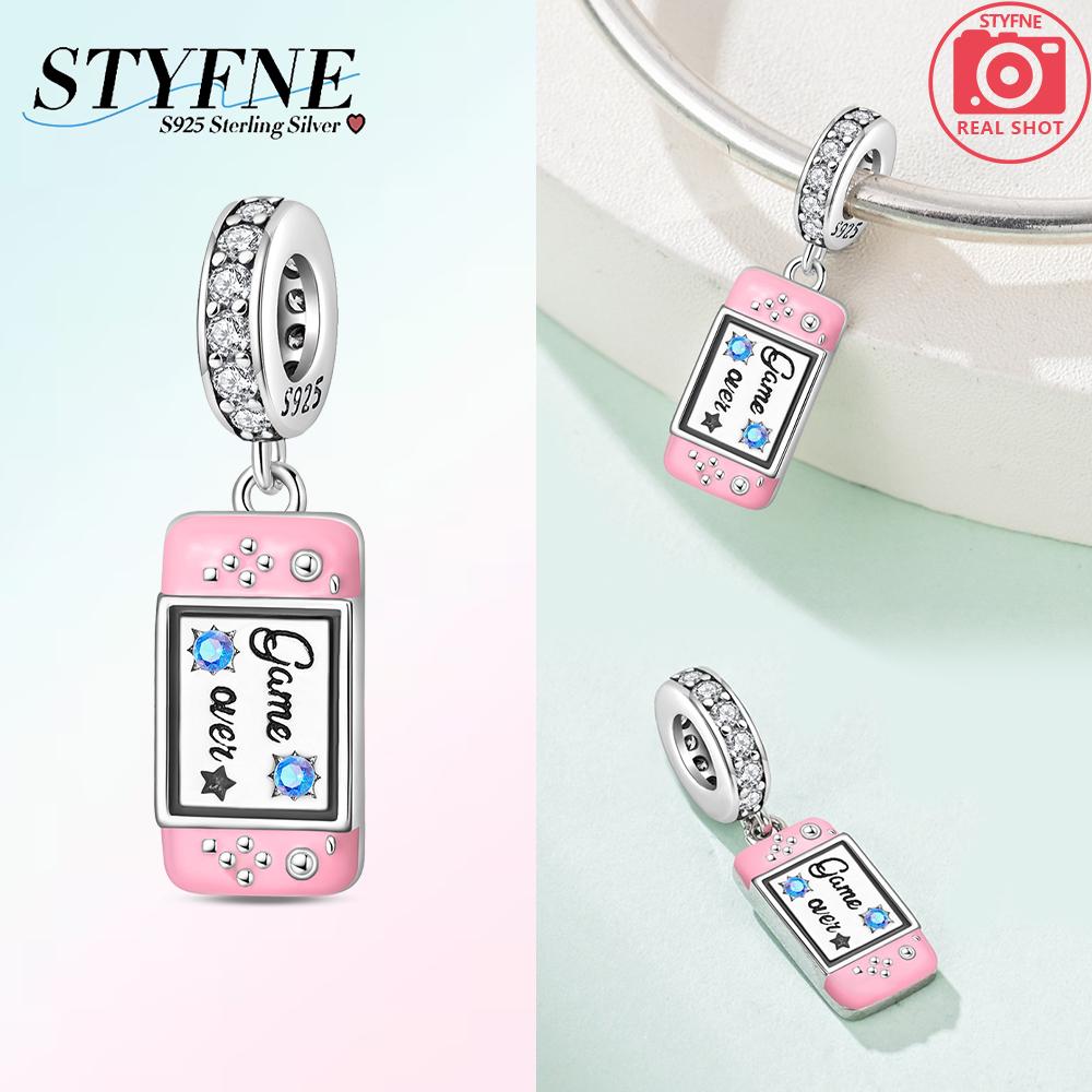 Charms Plataoriginales Dopamine Girl Beads For Charms Copper Bracelet Beads Jewellery Making Women'S Gift