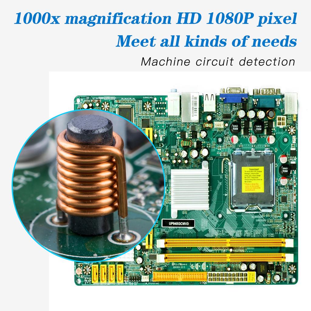 Industrial Electronic Microscope 2 Million HD Digital Mobile Phone WIFI Microscope 50 1000X Portable Magnifier F210