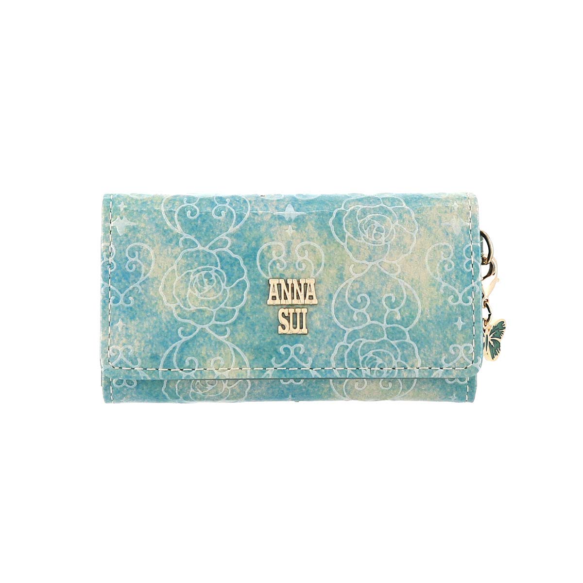 

Key Case 311637 Rose Heart ANNASUI Emerald Green [ANNASUI] [73]