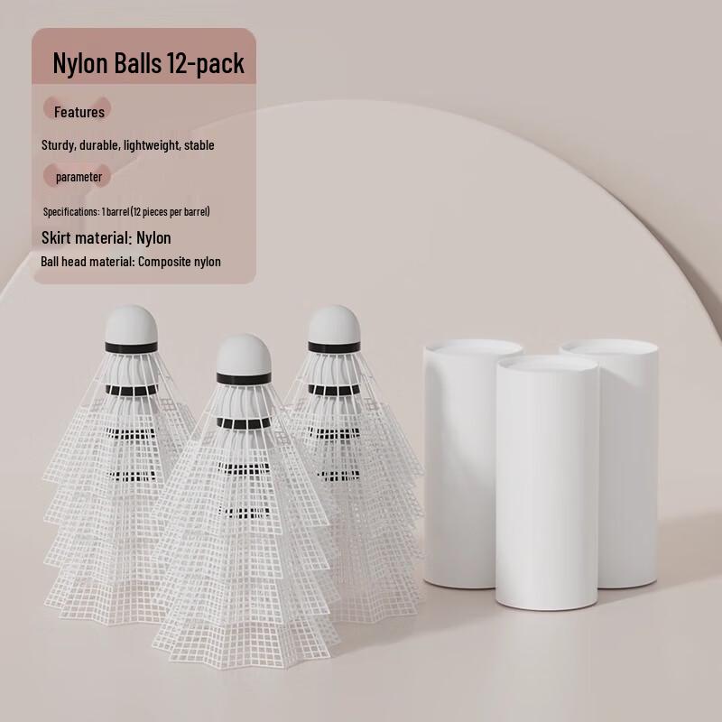 UMAY Durable Badminton Shuttlecocks (12-Pack)