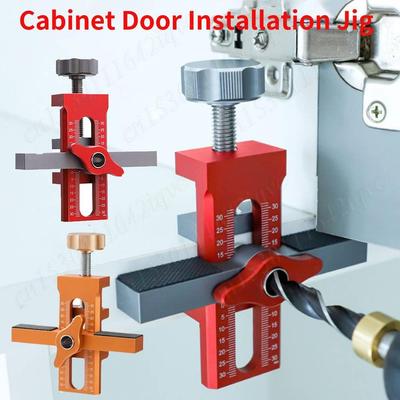 Woodworking Cabinet Door Installation Positioner Tool Quick Positioning Panel Rebounding Device Cabinet Door Positioning Tool