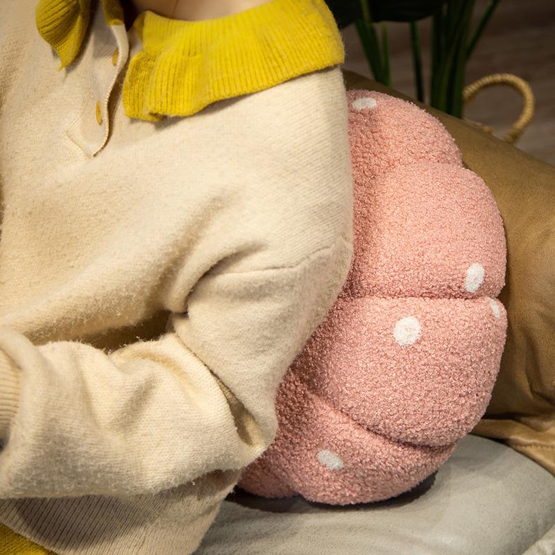 Halloween Pumpkin Throw Pillow - Creative Sofa Cushion for Living Room, Car, Bedside, and Bay Window Decor; Waist Support and Backrest.