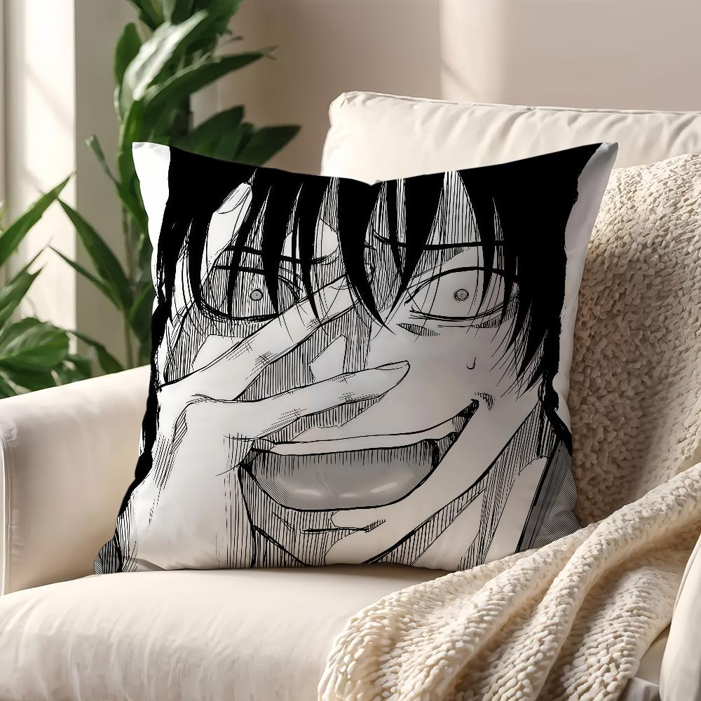 ANIME T-TOMODACHI GAME Cushion Cover For Pillow Printing Sofa Decoration Home Car Room Coffee Shop Office Nordic Simplicity