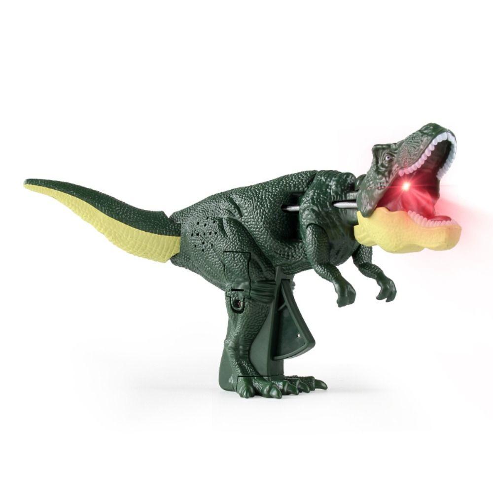 

Luminous&Sound Pressing Dinosaur Toys Jurassic Swing Dinosaur Toys Kids Gift зелений