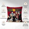 Cushion Cover Short Plush Throw Pillow Soft Washable Sofa Bed Office Cushion Hot Anime S-Soul Eaters