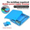 Carcasă încărcător fără lipituri 4 sloturi 18650 Carcasă sursă de alimentare Cutie Power Bank Încărcare baterii
