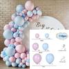 110pcs Macaron Pink Balloon Garland Baby Shower Ballon Arch Gender Reveal Wedding Birthday Party Anniversary Love Day