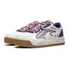 Li Ning Kids Versatile Comfortable Non-Slip Shock Absorbing Low-Top Skate Shoes Kids Skate Shoes White Blue YKCU078-1
