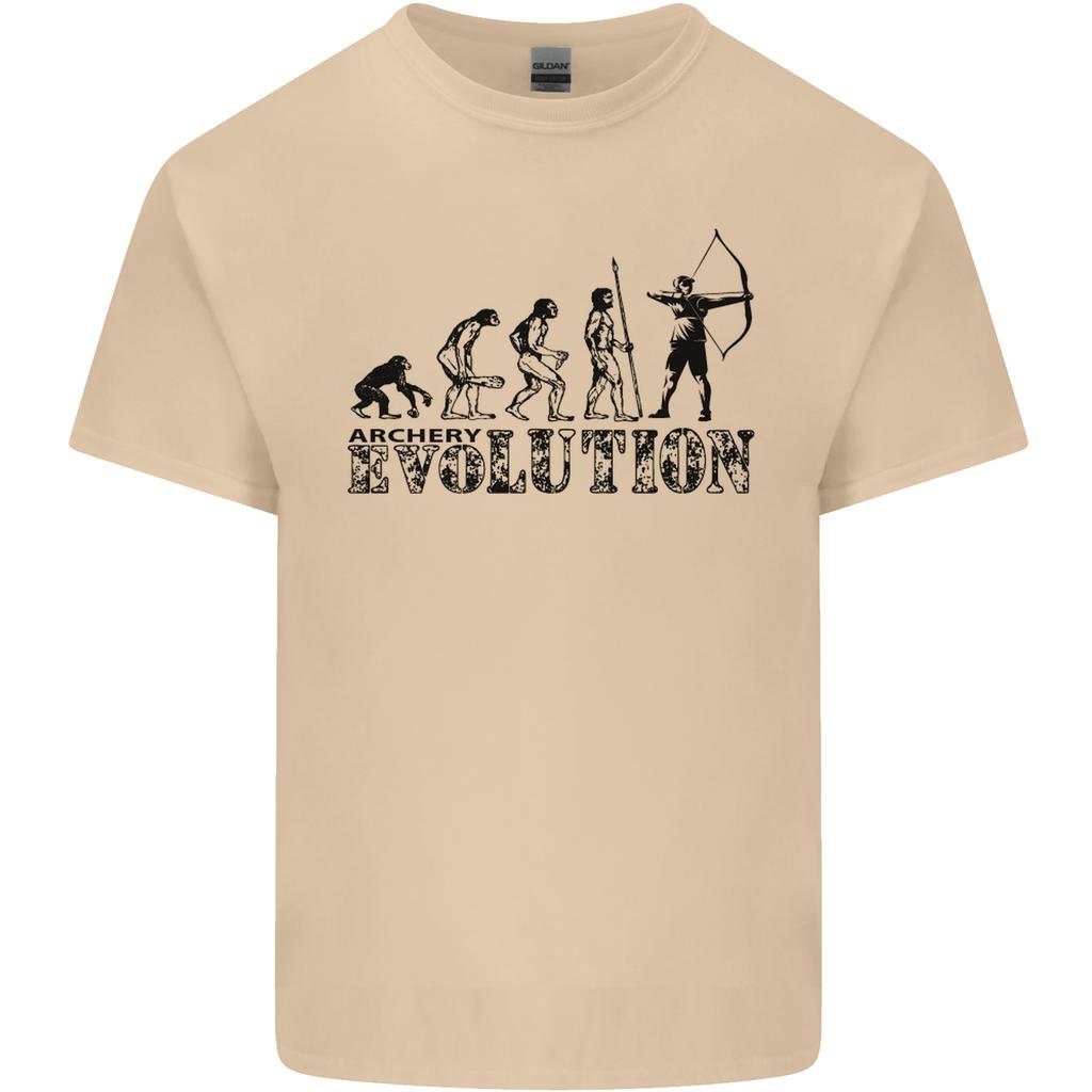 Evolution of an Archer Funny Archery Archer Unisexs Light Cotton TShirt
