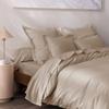 4-piece Percale Cotton Sheet Set "Julian" for Bed 140 X 190 Cm Pure Cotton - Julian Lin -