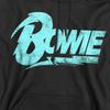 David Bowie Mens Logo Hoodie