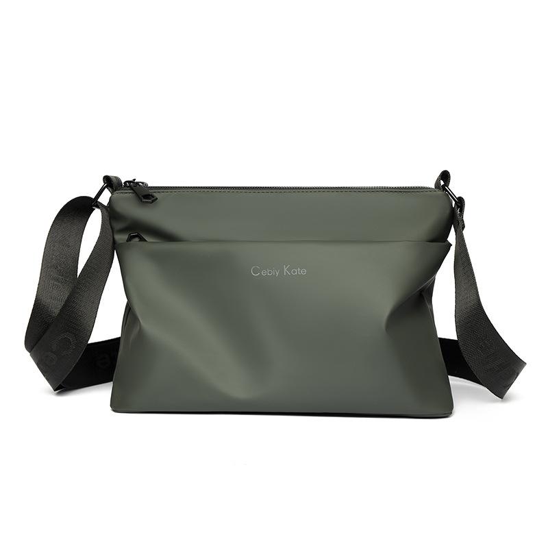 Borsa a Spalla da Uomo Multi-Scomparto Grande Capacità Borsa a Tracolla