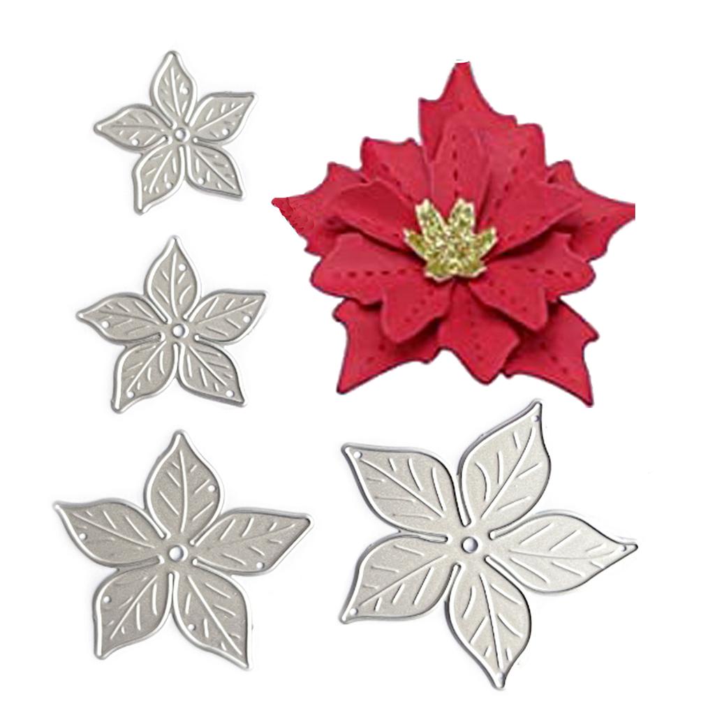 Flower Metal Cutting Dies Stencils for DIY Scrapbooking Decorative Embossing Paper Cards Template Decorative Die Cuts