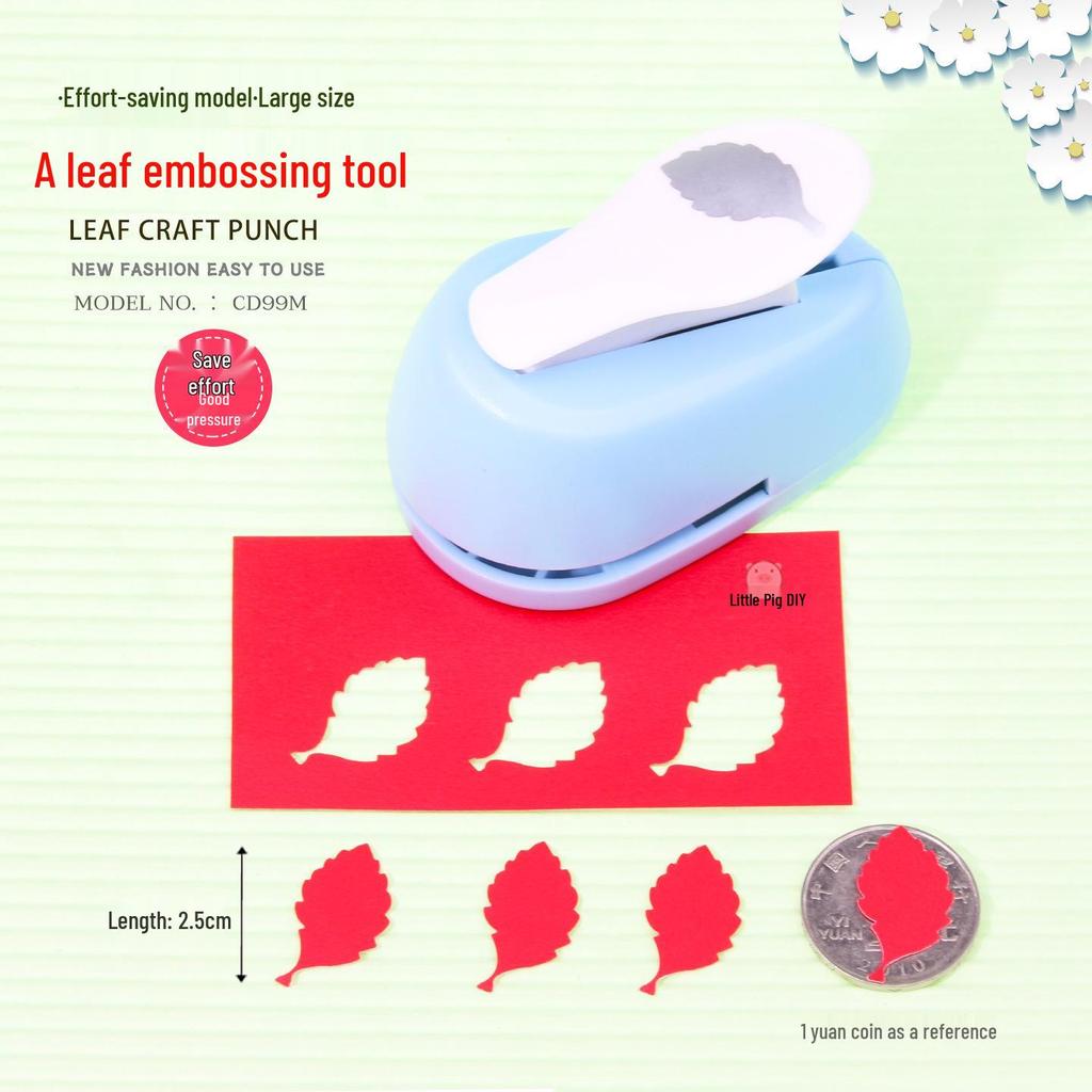 Effortless Lace Border Stamp & Embosser: DIY Scrapbooking & Handmade Flower Punch Machine