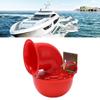 Sound Electric Horn Car Horn 150db Red Air Horn Electric  Horn Cow Sound Metal Horn for Truck Train Boat Motorcycle Car