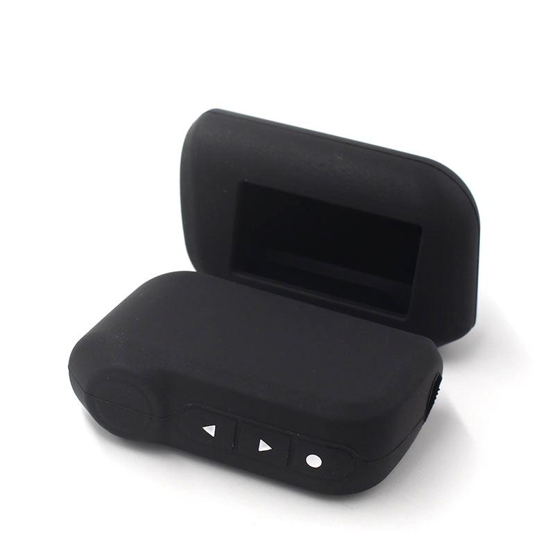 

Новый двухсторонний силиконовый чехол для автомобильного ключа, портативный Starline A93, экологически чистый силиконовый автомобильный дистанционный брелок для русской сигнализации чёрный