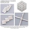 Nail Art Rubik'S Cube Magnet, Chessboard Starlight Multifunctional Small Square Cat'S Eye Powerful Magnet Tool
