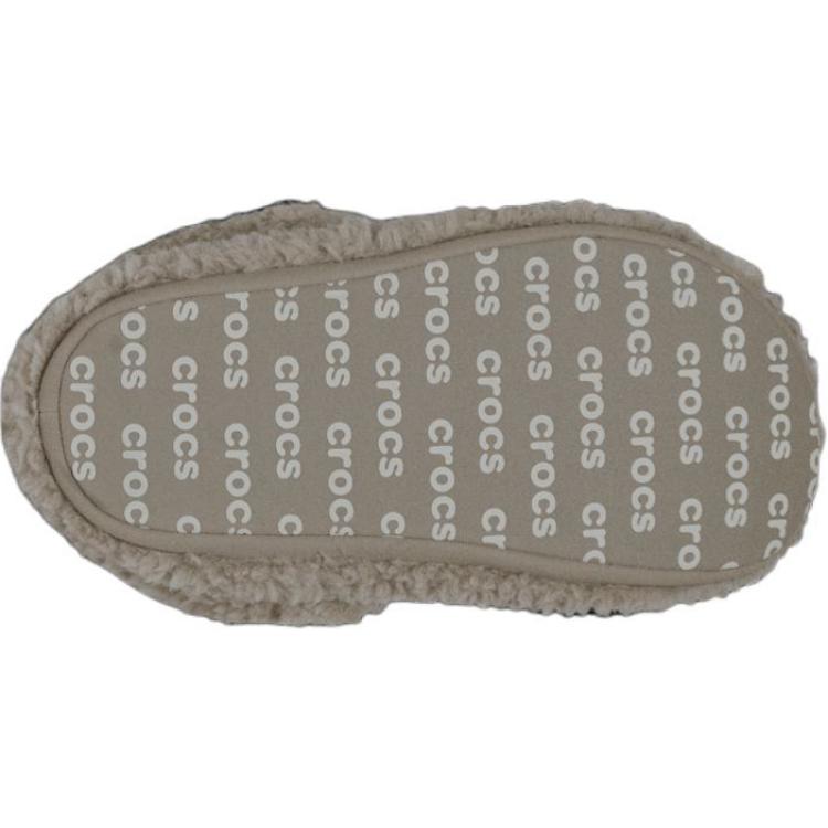 Crocs Cozzzy Anti Slip Wear Resistant Low Top Kids' Slippers Gray Kids'