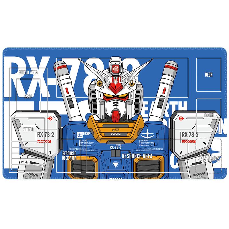 Amuro Ray Haman Karn Cartoon TCG Einhorn Gundam Einzelspieler Karten Spielmatte Gummi Set Austausch Kampf Schale Tischmatte
