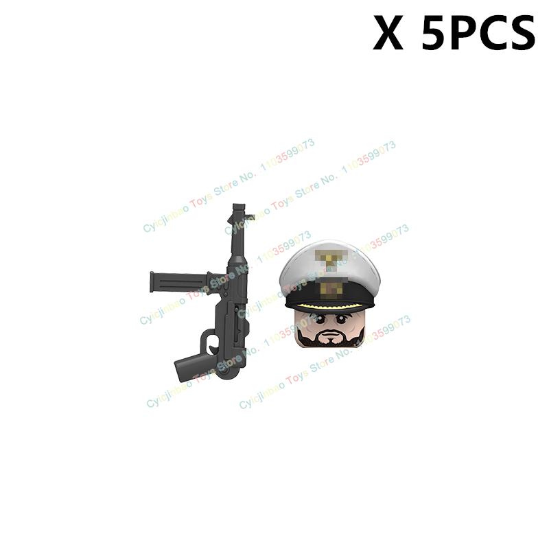 N661-670 NEW Military infantry Soldies Warriors Action Figures Building Blocks Accessories Collection Children's Toys Gifts