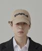 Seuteijial Volume Logo Washed Ball Cap [Beige]