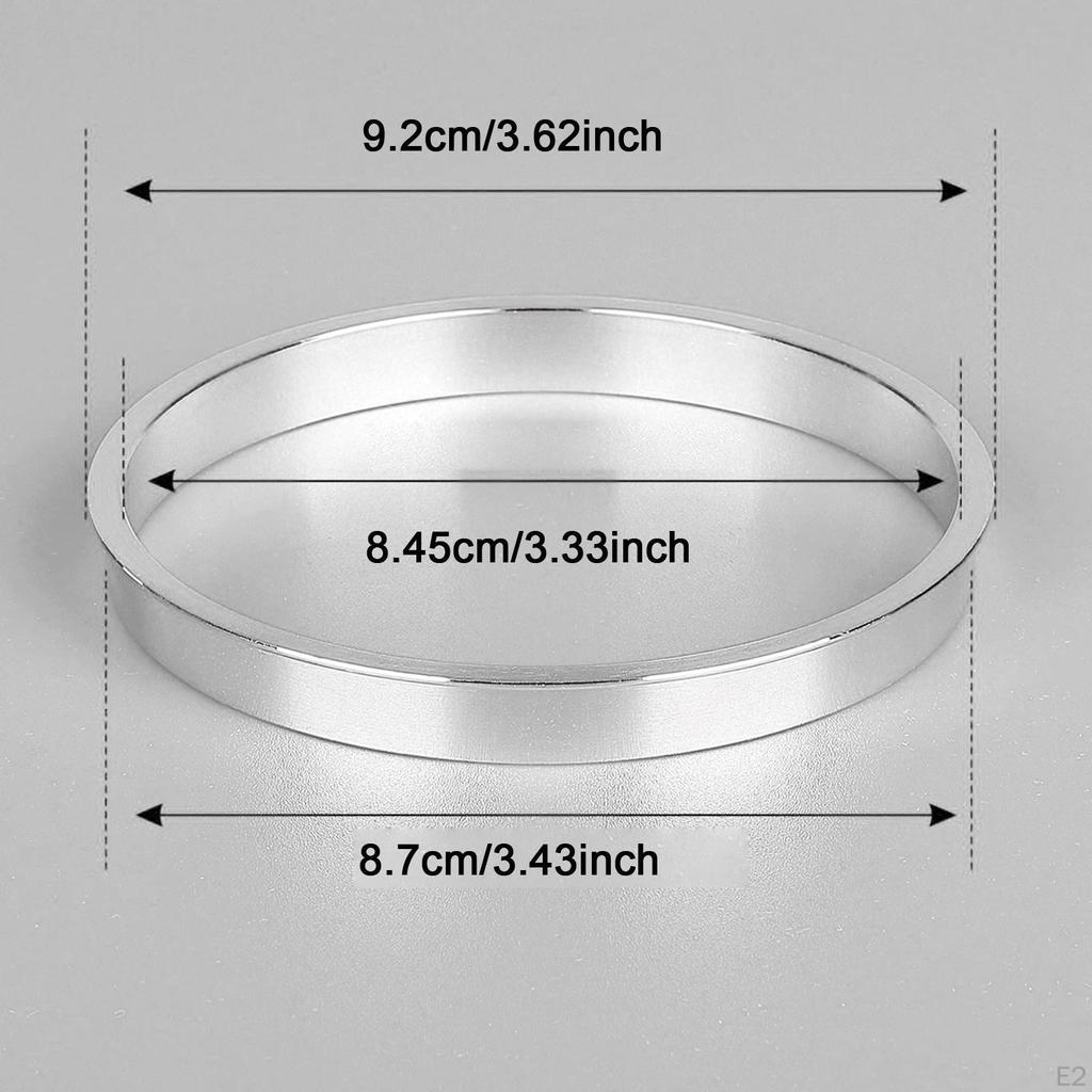 2 Pieces Aluminum Bubble Tea Machine Sealing Rings, Cup Sealer Rings,Replacement