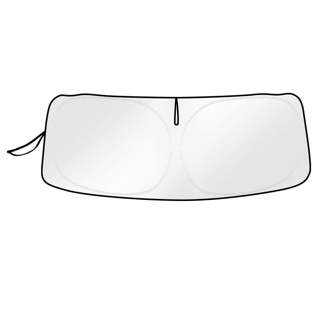 Cartist Sunshade for Suzuki Hustler MR02 Series Generation Models Sunline Sunset Sunphia Shade UV Car Interior Steering Wheel Cover Storage Bag (2nd