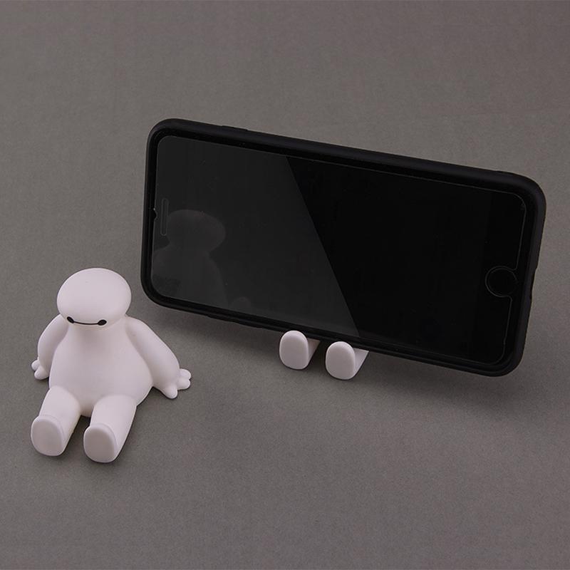 VAORLO Glowing Phone Holder Cute Cartoon Holder Desk Bracket For Iphone XiaoMi Huawwei Phone Holder With Light Lighting Holder
