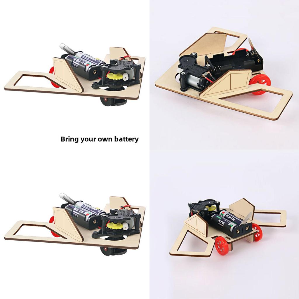 Simulated Obstacle Avoidance Robot Assembly Material Set Children Puzzle Toy For Educational Activities