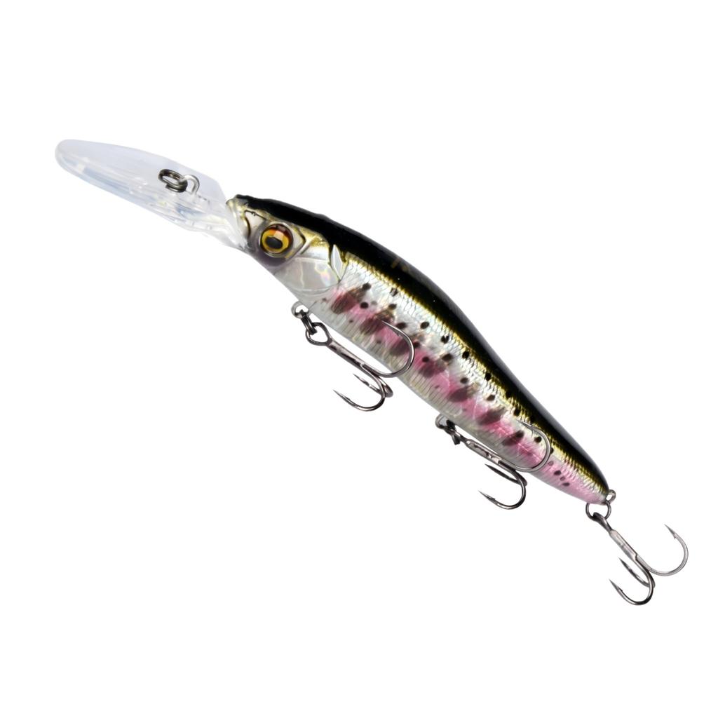Fishing Lure Hard Bait Minnow Long Lip Deep Diving 0-3m Artificial Bait for Sea Bass Grouper and Predatory Fish Fishing Tackle